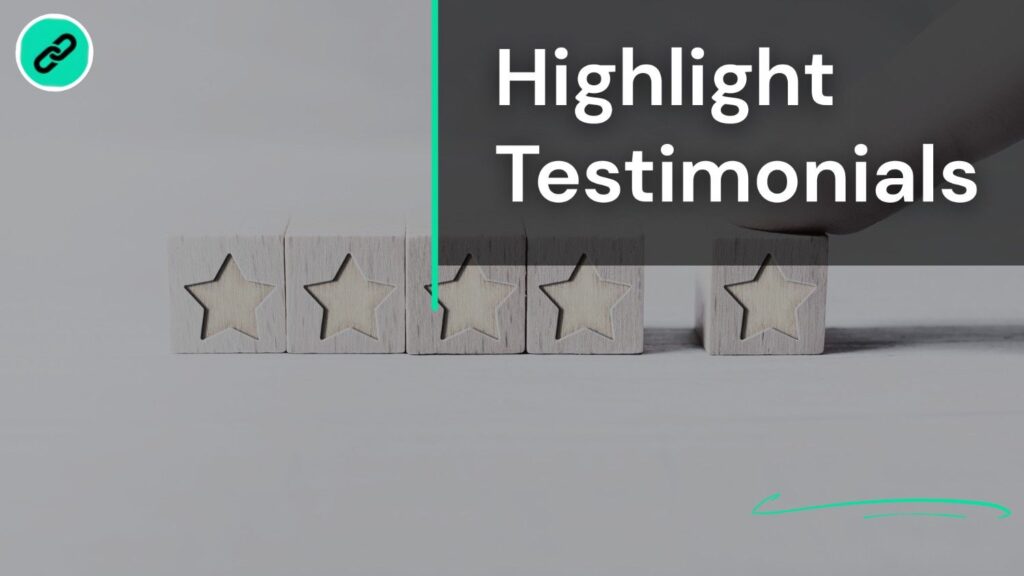 Highlighting Testimonials and Recommendations 2